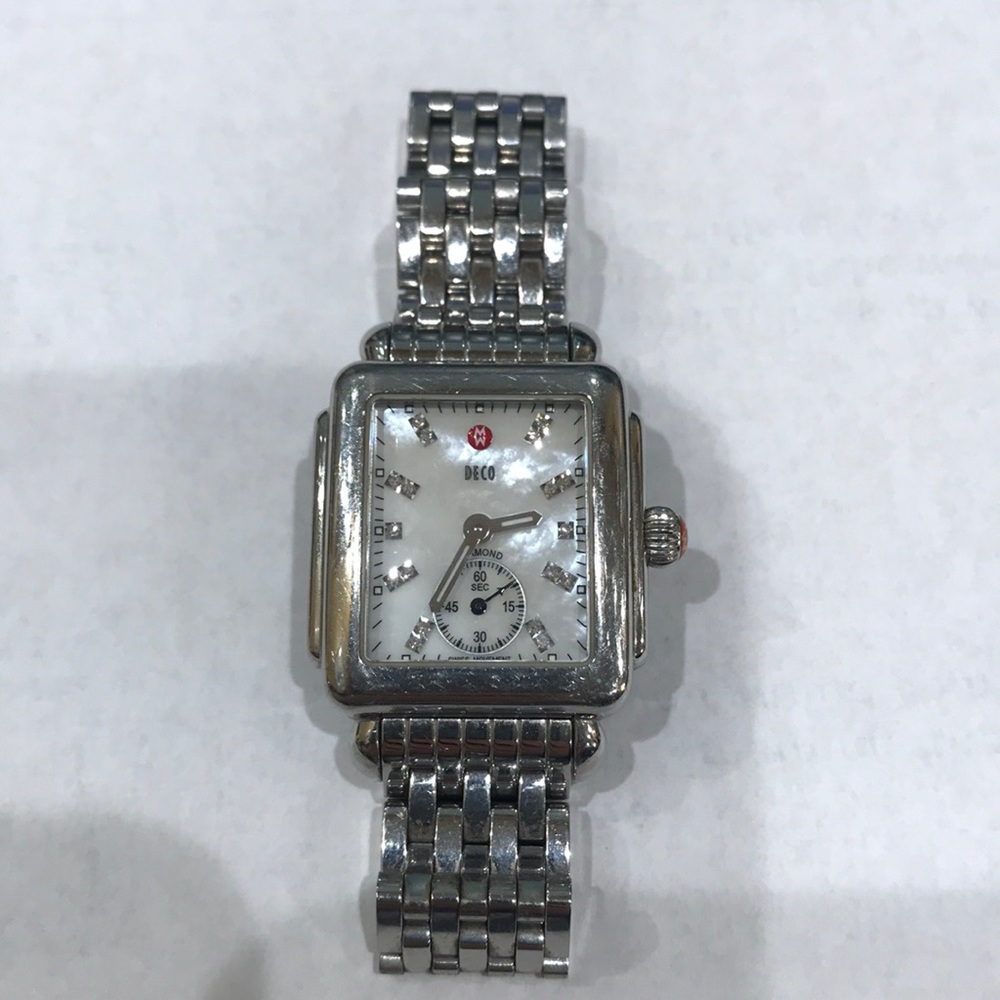 Michele Deco 16 Diamond Dial and band